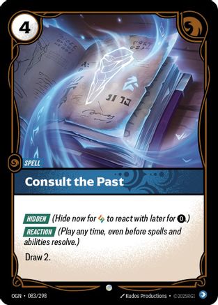 Consult the Past (083/298) - Origins - Origins - Card Brawlers | Quebec | Canada |
