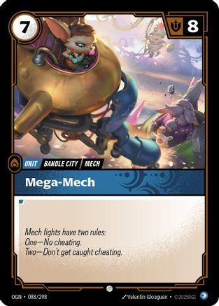 Mega-Mech (088/298) - Origins - Origins - Card Brawlers | Quebec | Canada |
