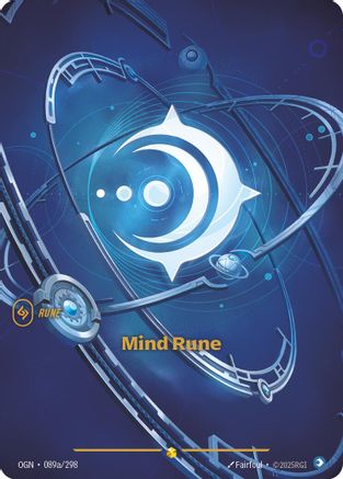 Mind Rune (Alternate Art) (089a/298) - Origins Foil - Origins - Card Brawlers | Quebec | Canada |