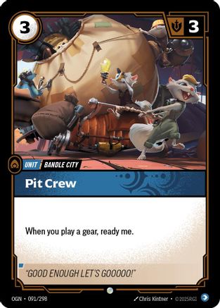 Pit Crew (091/298) - Origins Foil - Origins - Card Brawlers | Quebec | Canada |