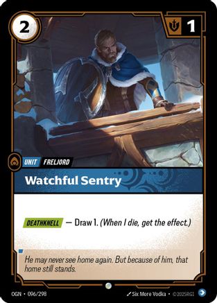 Watchful Sentry (096/298) - Origins Foil - Origins - Card Brawlers | Quebec | Canada |