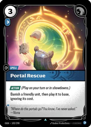 Portal Rescue (102/298) - Origins Foil - Origins - Card Brawlers | Quebec | Canada |