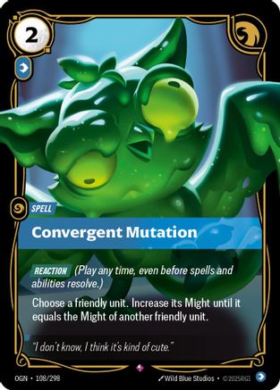 Convergent Mutation (108/298) - Origins Foil - Origins - Card Brawlers | Quebec | Canada |