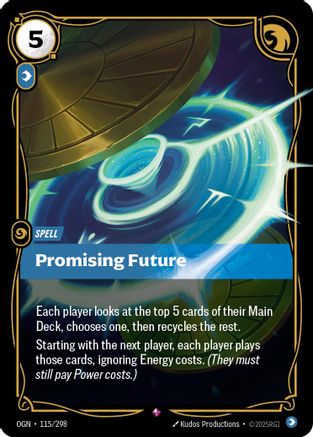 Promising Future (115/298) - Origins Foil - Origins - Card Brawlers | Quebec | Canada |