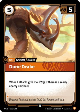Dune Drake (131/298) - Origins - Origins - Card Brawlers | Quebec | Canada |