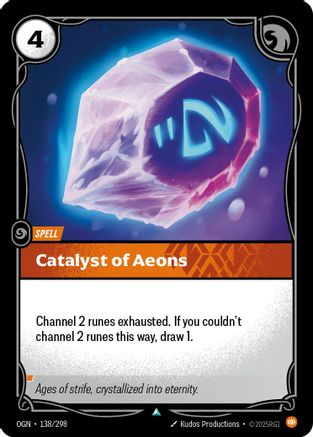Catalyst of Aeons (138/298) - Origins Foil - Origins - Card Brawlers | Quebec | Canada |