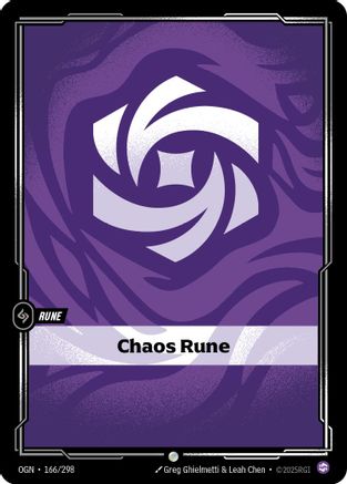 Chaos Rune (166/298) - Origins Foil - Origins - Card Brawlers | Quebec | Canada |