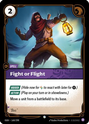 Fight or Flight (168/298) - Origins - Origins - Card Brawlers | Quebec | Canada |