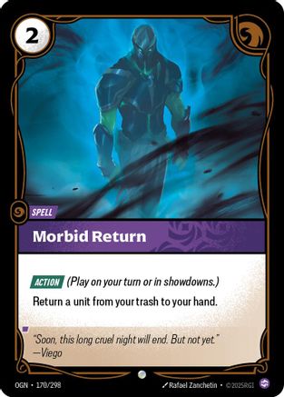 Morbid Return (170/298) - Origins - Origins - Card Brawlers | Quebec | Canada |