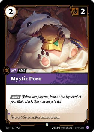 Mystic Poro (171/298) - Origins - Origins - Card Brawlers | Quebec | Canada |