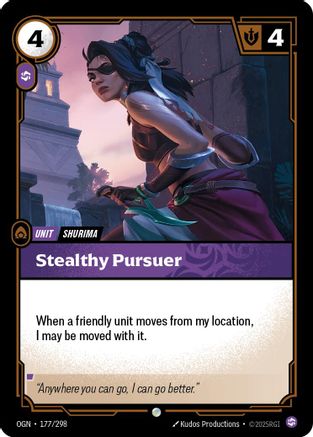 Stealthy Pursuer (177/298) - Origins - Origins - Card Brawlers | Quebec | Canada |
