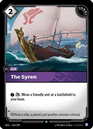 The Syren (184/298) - Origins Foil - Origins - Card Brawlers | Quebec | Canada |