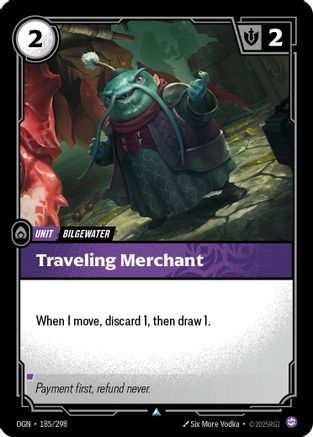 Traveling Merchant (185/298) - Origins Foil - Origins - Card Brawlers | Quebec | Canada |