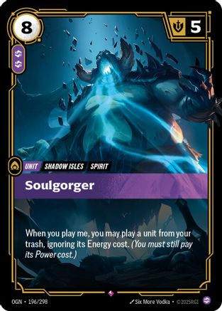 Soulgorger (196/298) - Origins Foil - Origins - Card Brawlers | Quebec | Canada |