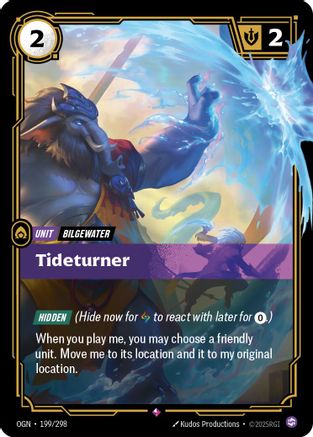 Tideturner (199/298) - Origins Foil - Origins - Card Brawlers | Quebec | Canada |