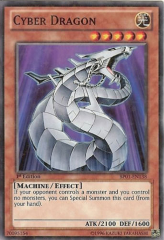 Cyber Dragon [BP01-EN138] Starfoil Rare - Yu-Gi-Oh! - Card Brawlers | Quebec | Canada |