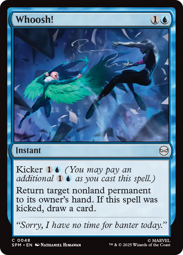 Whoosh! [Marvel's Spider-Man] - Magic: The Gathering - Card Brawlers | Quebec | Canada |