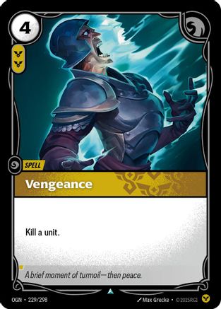 Vengeance (229/298) - Origins Foil - Origins - Card Brawlers | Quebec | Canada |