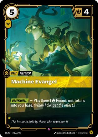 Machine Evangel (239/298) - Origins Foil - Origins - Card Brawlers | Quebec | Canada |