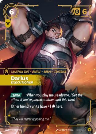 Darius - Executioner (243/298) - Origins Foil - Origins - Card Brawlers | Quebec | Canada |