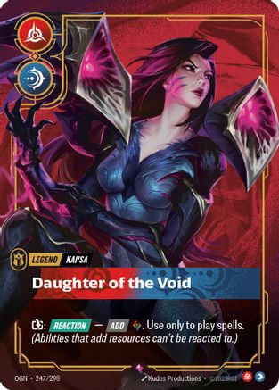 Kai'Sa - Daughter of the Void (247/298) - Origins Foil - Origins - Card Brawlers | Quebec | Canada |