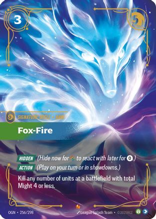 Fox-Fire (256/298) - Origins Foil - Origins - Card Brawlers | Quebec | Canada |