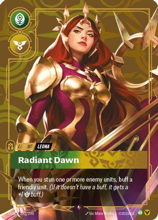 Leona - Radiant Dawn (261/298) - Origins Foil - Origins - Card Brawlers | Quebec | Canada |