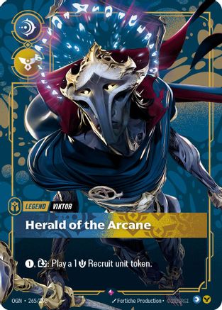 Viktor - Herald of the Arcane (265/298) - Origins Foil - Origins - Card Brawlers | Quebec | Canada |