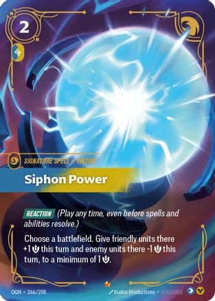 Siphon Power (266/298) - Origins Foil - Origins - Card Brawlers | Quebec | Canada |