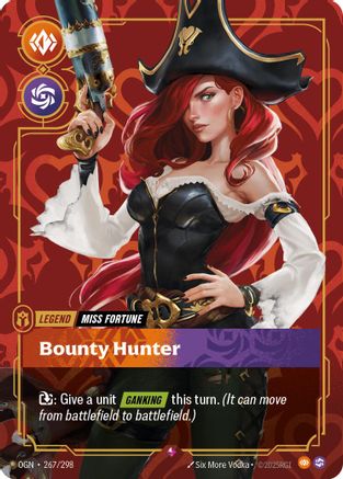 Miss Fortune - Bounty Hunter (267/298) - Origins Foil - Origins - Card Brawlers | Quebec | Canada |