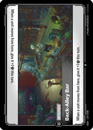 Back-Alley Bar (277/298) - Origins - Origins - Card Brawlers | Quebec | Canada |