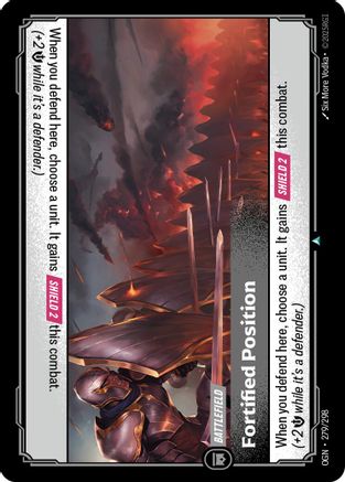 Fortified Position (279/298) - Origins - Origins - Card Brawlers | Quebec | Canada |