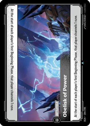 Obelisk of Power (284/298) - Origins Foil - Origins - Card Brawlers | Quebec | Canada |