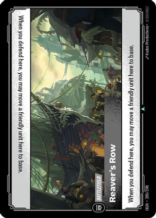 Reaver's Row (285/298) - Origins - Origins - Card Brawlers | Quebec | Canada |