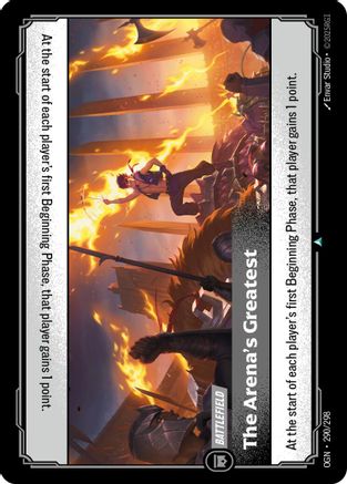 The Arena's Greatest (290/298) - Origins - Origins - Card Brawlers | Quebec | Canada |