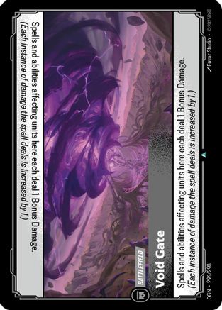 Void Gate (296/298) - Origins - Origins - Card Brawlers | Quebec | Canada |