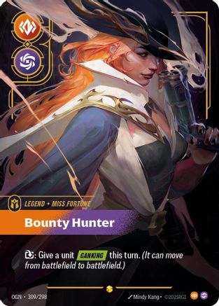 Miss Fortune - Bounty Hunter (Showcase) (309/298) - Origins Foil - Origins - Card Brawlers | Quebec | Canada |
