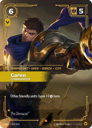 Garen - Commander (013/024) - Origins Proving Grounds