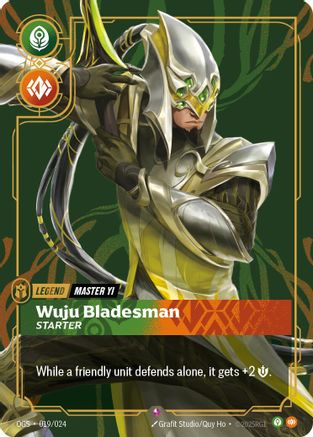 Master Yi - Wuju Bladesman (Starter) (019/024) - Origins Proving Grounds - Origins: Proving Grounds - Card Brawlers | Quebec | Canada |