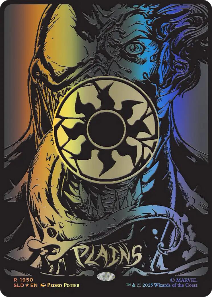 Plains (1950) (Raised Foil) [Secret Lair Drop Series] - Magic: The Gathering - Card Brawlers | Quebec | Canada |