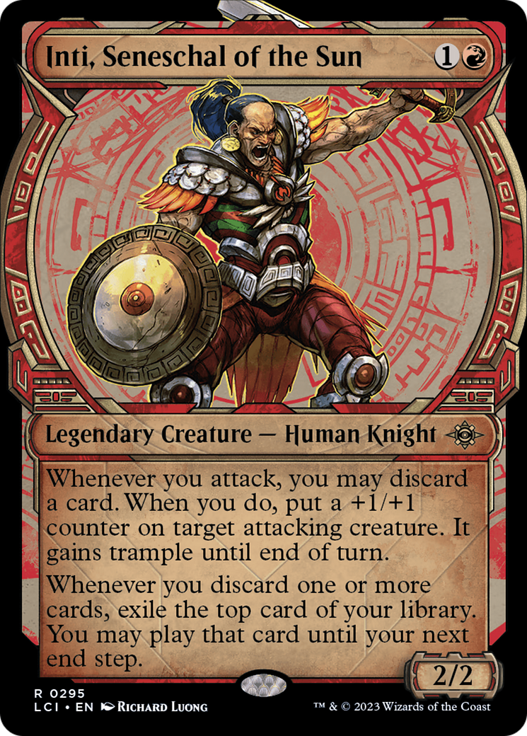 Inti, Seneschal of the Sun (Showcase) [The Lost Caverns of Ixalan] - Magic: The Gathering - Card Brawlers | Quebec | Canada |
