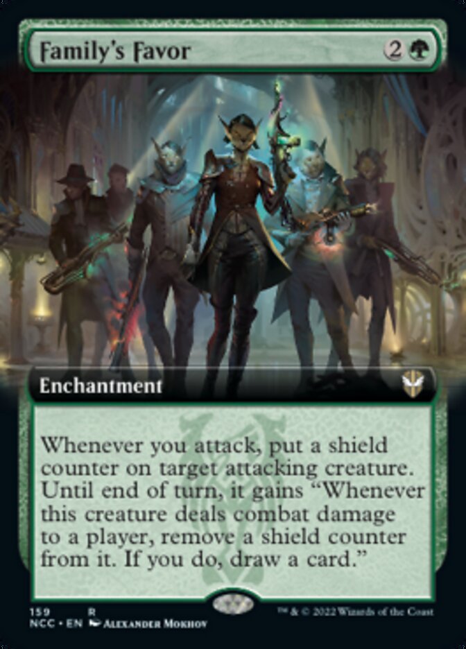 Family's Favor (Extended Art) [Streets of New Capenna Commander] - Magic: The Gathering - Card Brawlers | Quebec | Canada |