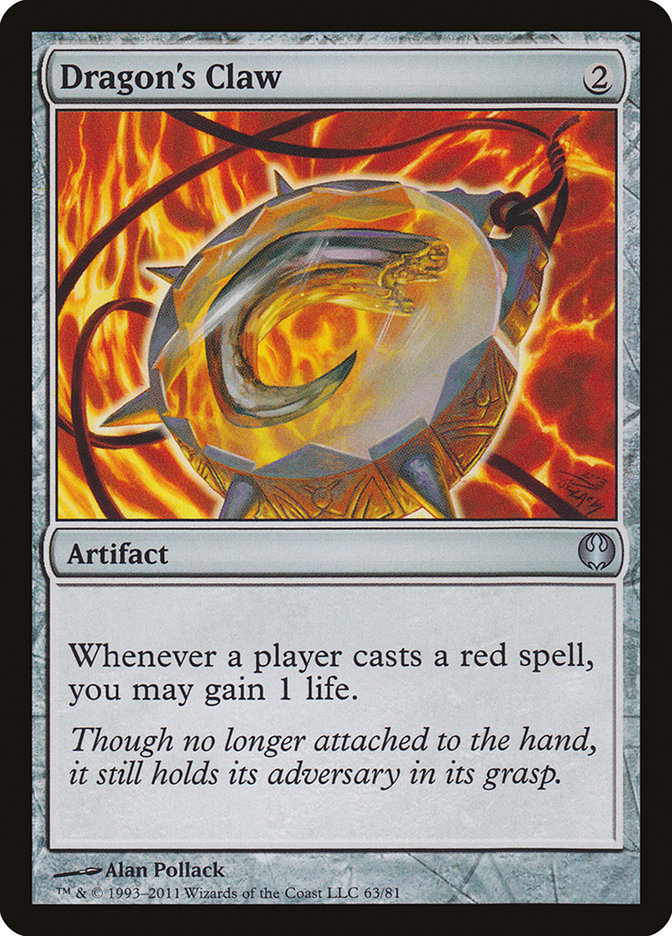 Dragon's Claw [Duel Decks: Knights vs. Dragons] - Magic: The Gathering - Card Brawlers | Quebec | Canada |