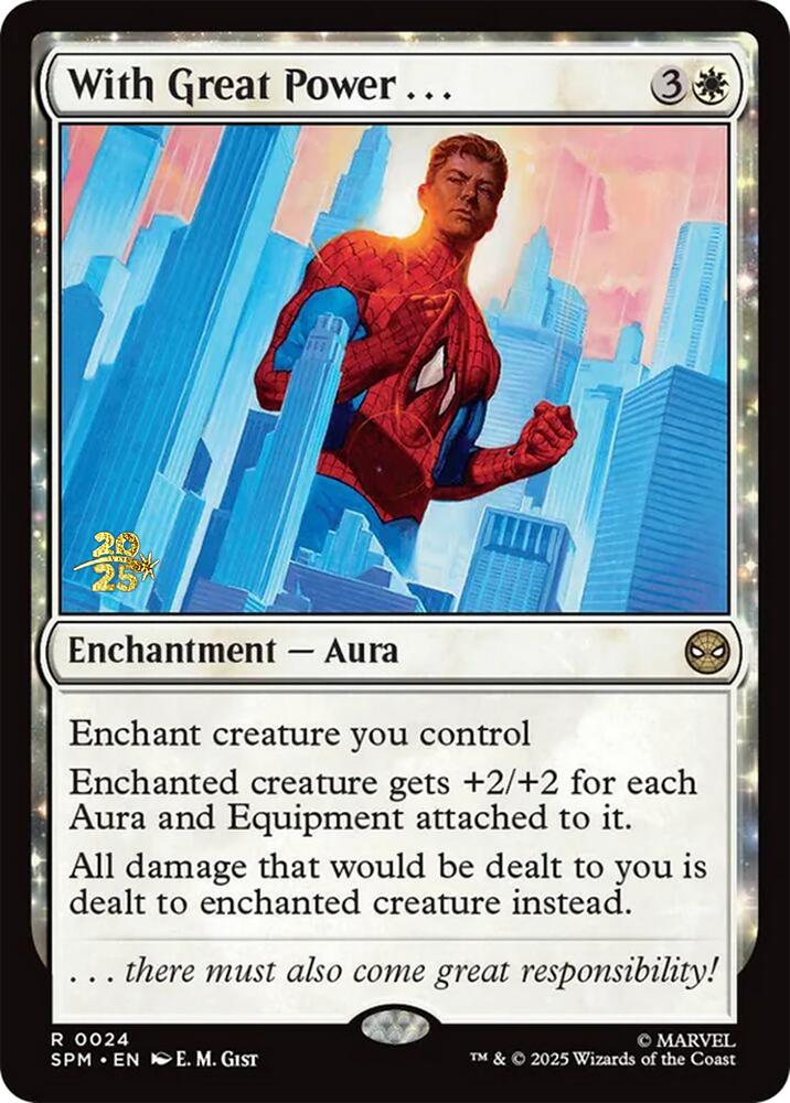 With Great Power . . . [Marvel's Spider-Man Prerelease Promos] - Magic: The Gathering - Card Brawlers | Quebec | Canada |