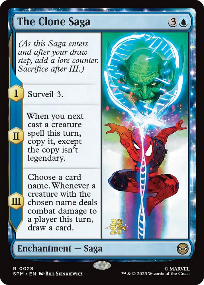 The Clone Saga [Marvel's Spider-Man Prerelease Promos] - Magic: The Gathering - Card Brawlers | Quebec | Canada |