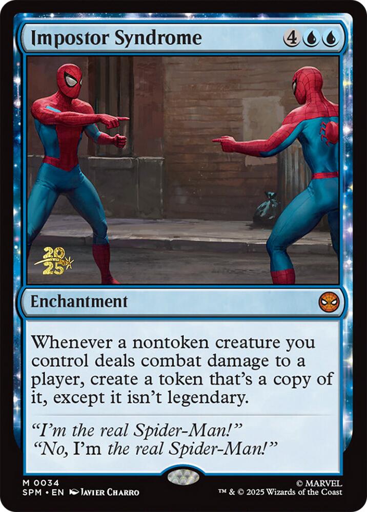 Impostor Syndrome [Marvel's Spider-Man Prerelease Promos] - Magic: The Gathering - Card Brawlers | Quebec | Canada |