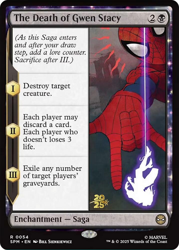 The Death of Gwen Stacy [Marvel's Spider-Man Prerelease Promos] - Magic: The Gathering - Card Brawlers | Quebec | Canada |