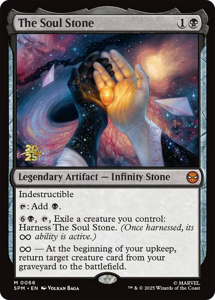 The Soul Stone [Marvel's Spider-Man Prerelease Promos] - Magic: The Gathering - Card Brawlers | Quebec | Canada |