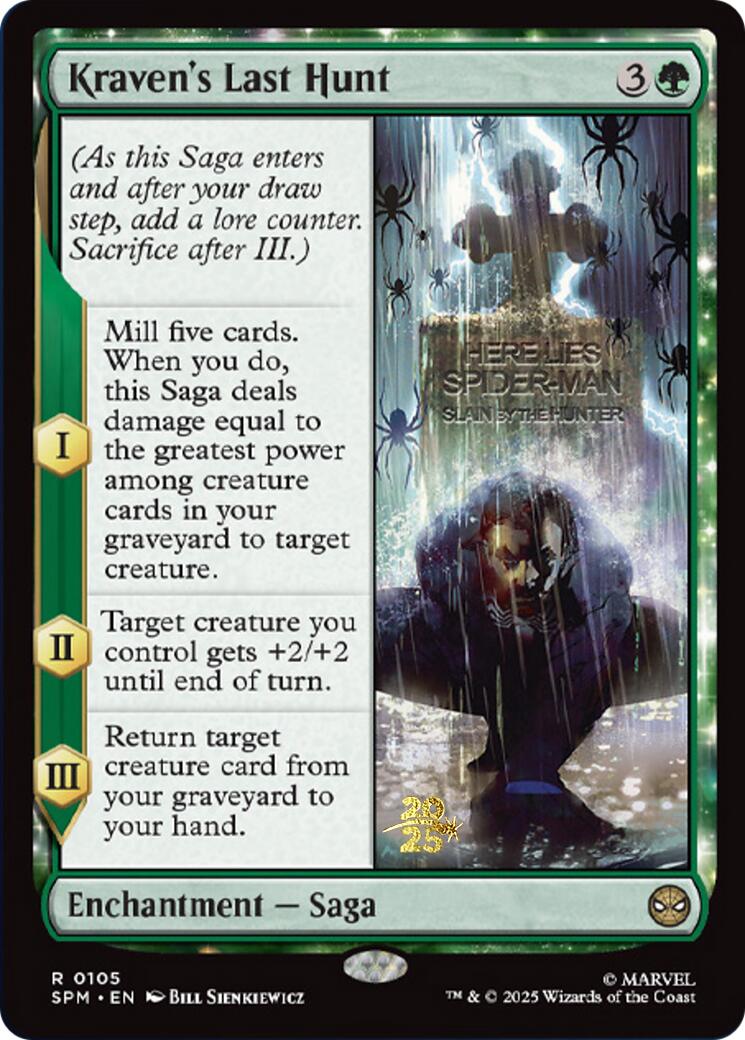 Kraven's Last Hunt [Marvel's Spider-Man Prerelease Promos] - Magic: The Gathering - Card Brawlers | Quebec | Canada |