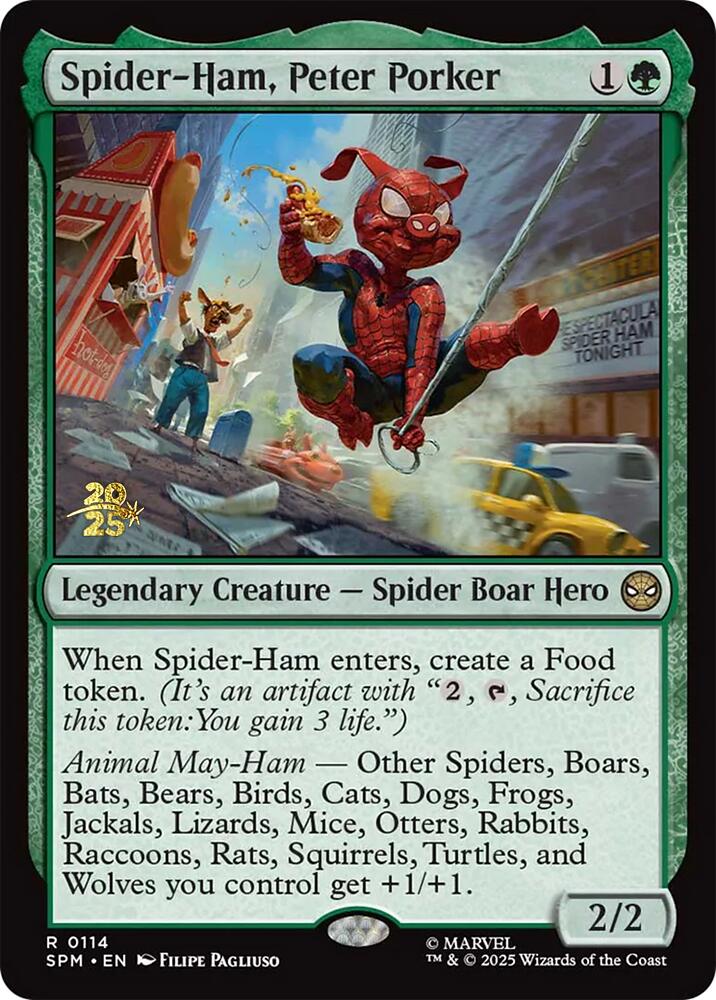 Spider-Ham, Peter Porker [Marvel's Spider-Man Prerelease Promos] - Magic: The Gathering - Card Brawlers | Quebec | Canada |